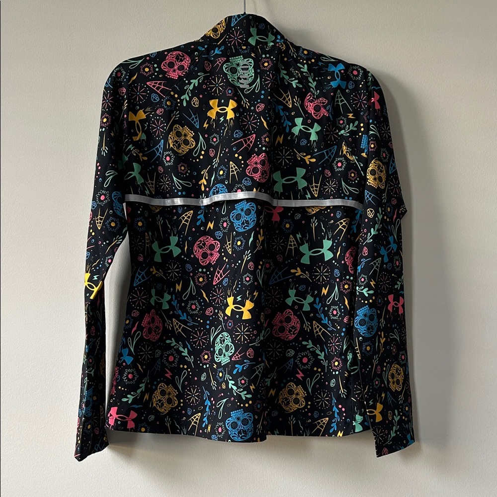 Under Armour Women’s Day of the Dead Running Jacket - Picture 3 of 4